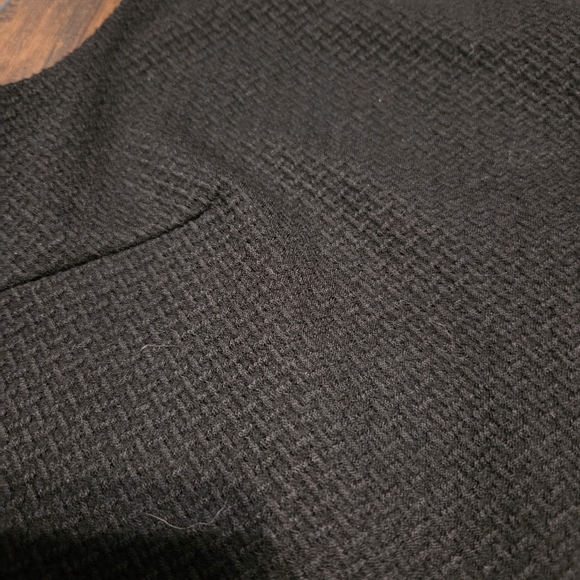 Pearl Collar Black Flared Dress Size 12 - Picture 4 of 8